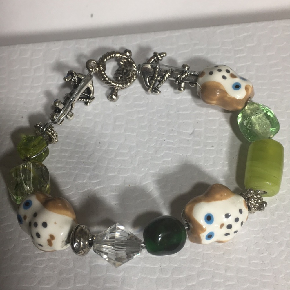 🤩1 of a Kind🤩”Owl Hold You Down” bracelet